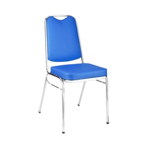 Kursi susun khrom (chrome stacking chair) adalah kursi multifungsi dengan rangka besi berlapis chrome yang kuat dan tahan karat